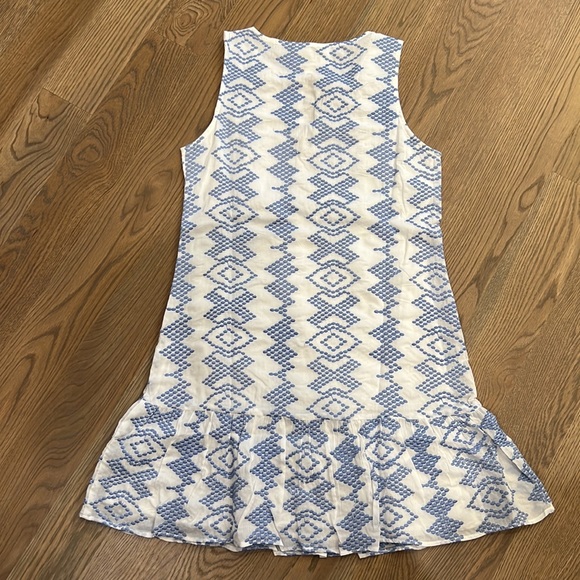 Saul to Sable Sleeveless Ruffle Hem Dress - XS - Picture 3 of 3